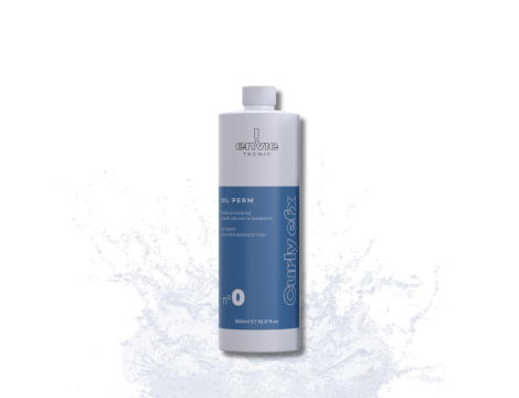ENVIE TECNIC CURLY EFX 0 płyn do trwałej ondulacji włosy trudne 500 ml - 2